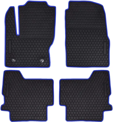 Miniatura 7 de Alfombrilla de goma para automóvil, ajuste personalizado para Ford Escape 2013, 2014, 2015, 2016, 2017, 2018, 2019, inodoro, lavable, resistente