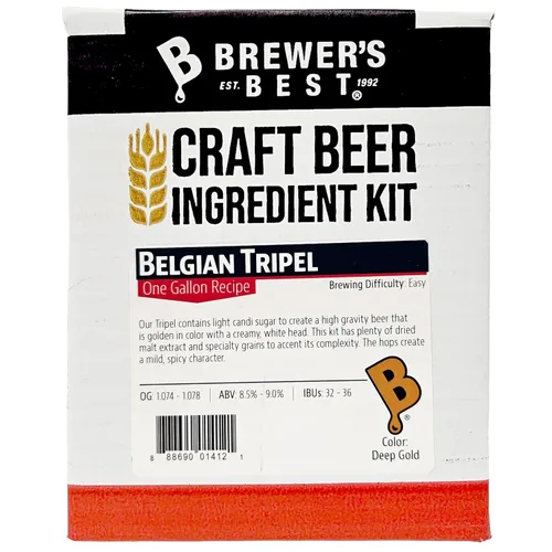 Miniatura 13 de Brewer's Best Kit de ingredientes de cerveza casera de un galón (IPA (India Pale Ale))