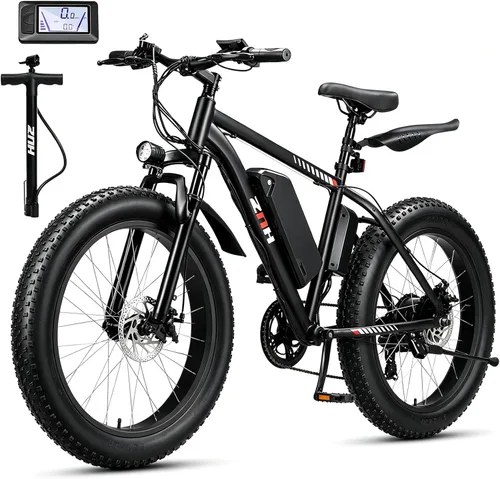 Miniatura 21 de ZNH Bicicleta eléctrica para adultos con batería extraíble de 48 V 941 Wh, hasta 90 millas, bicicleta eléctrica de 24 pulgadas/26 pulgadas, motor