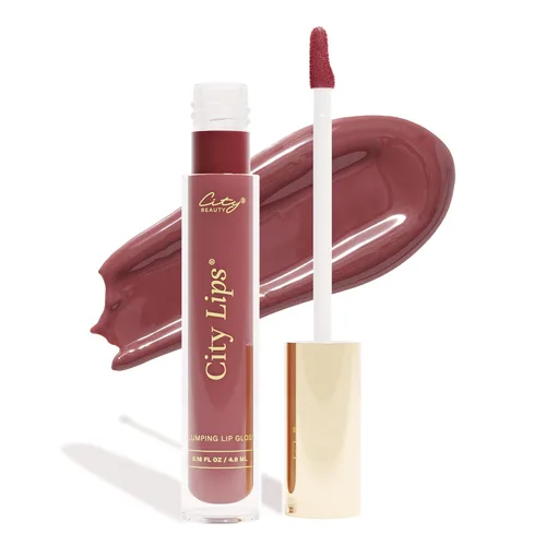 Miniatura 13 de City Beauty City Lips Plumping Lip Gloss - Brillo de alto brillo para labios más completos y de aspecto más joven Tratamiento labial hidratante