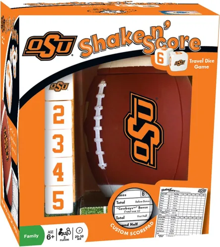 Miniatura 11 de Masterpieces Juego de dados Texas A&M Aggies Shake N' Score - Juego de viaje coleccionable - A partir de 12 años