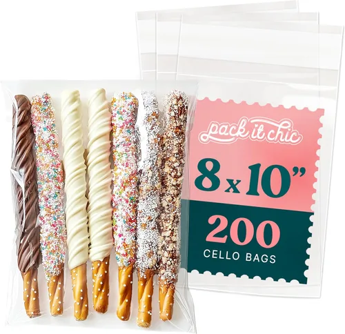 Miniatura 15 de Pack It Chic - Bolsas de celofán resellables transparentes de 10 x 13 pulgadas (paquete de 1000) - Se adapta a impresiones, fotos, documentos de 10