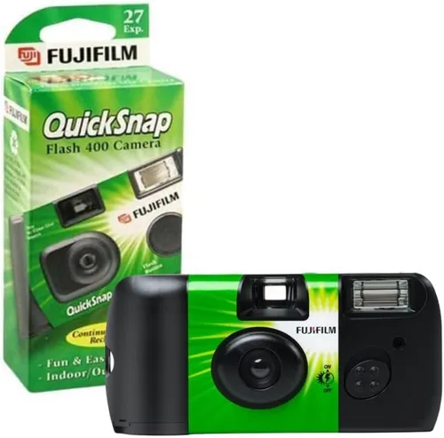 Miniatura 6 de Fujifilm QuickSnap Flash 400 - Cámara de 1.378 in de uso único, 27 exposiciones, paquete de 4