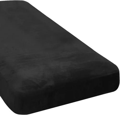 Miniatura 213 de H.VERSAILTEX - Funda de terciopelo elástica y afelpada para protección de cojines de sofá biplaza, silla o sofá, 2 piezas, tamaño grande, color gris
