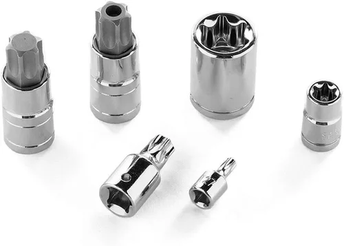Miniatura 3 de XtremepowerUS 60 PC Star Socket Set Tamper Bit Plus Prueba S2 Chrome Herramientas W/Case