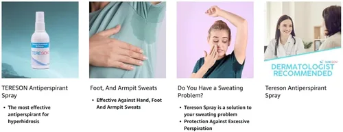 Miniatura 2 de Tereson Spray antitranspirante clínico Strength 1.69 Fl Oz Dermatológicamente probado - Tratamiento de hiperhidrosis
