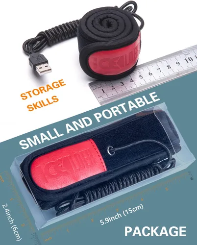 Miniatura 8 de LOSHARP Calentador de lente USB para lente de cámara y espejo de observación, calentador de rocío para calefacción y desempañamiento en entornos