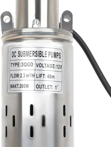 Miniatura 3 de SCITOO Bomba de agua sumergible para bomba de tornillo de 10.3Hp 12V 58psi DC