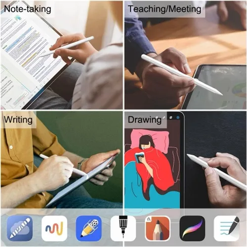 Miniatura 5 de Lápiz óptico activo compatible con Amazon Fire 7 Kids Edition (versión 2019)/Kindle Fire HDX 8.9 (versión 2013), 7 (versión 2013) – Rechazo de palma