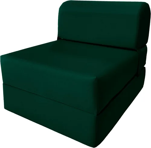 Miniatura 34 de D & D Futon Furniture Chair cama plegable de espuma, sofá de estudio, colchón de espuma doblado (6 x 36 x 70 pulgadas, azul real)