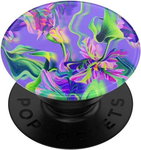 PopSockets - Agarre para teléfono con soporte expandible, agarre adhesivo, Bleary