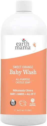 Miniatura 18 de Earth Mama Simply Non-Scents - Jabón de manos espumoso para bebés, gel de baño multiusos sin fragancia para pieles sensibles, jabón de castilla