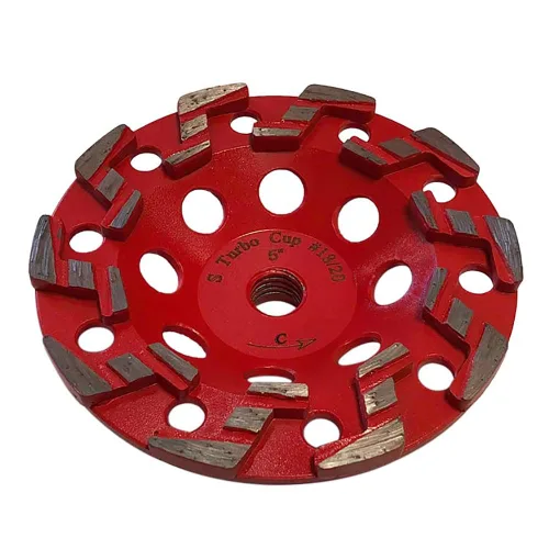Miniatura 13 de Muelas abrasivas de diamante de alto rendimiento de 7 pulgadas para hormigón agresivo, pintura, epoxi, masilla, eliminación de revestimiento, grano