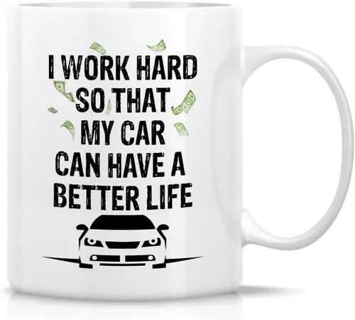 Miniatura 13 de Retreez Taza divertida – I'm A Mechanic I fix Cars Automobile - Tazas de café de cerámica de 11 onzas – Divertido, sarcasmo, sarcástico