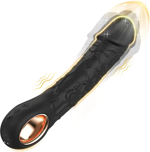 Consolador grande para el pene del punto G, consolador anal vibrador para adultos, juguetes sexuales para mujeres y hombres, consolador realista de