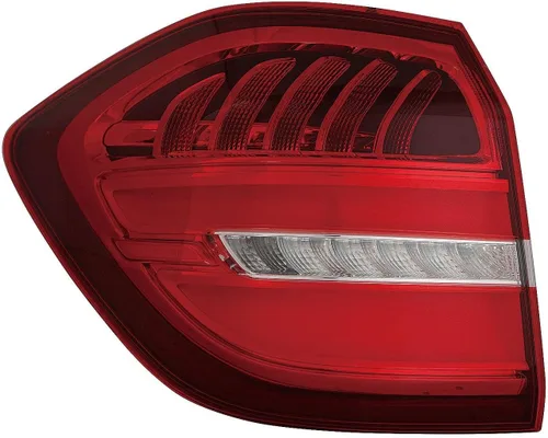 Miniatura 2 de Compatible con Mercedes Benz GLS Juego de luces traseras 2017 2018 2019 lado del conductor y del pasajero