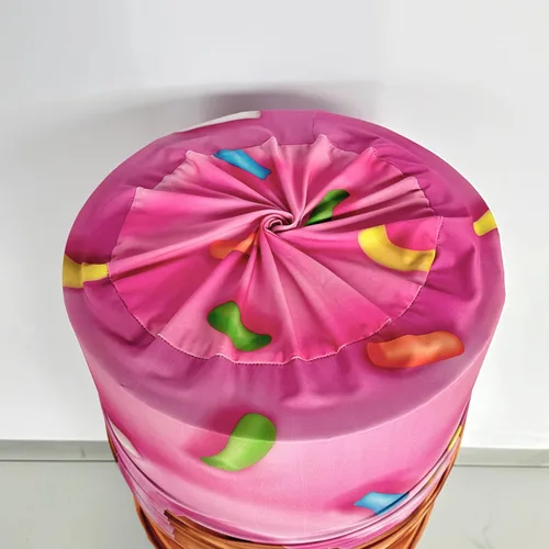 Miniatura 6 de Fundas de mesa cilíndricas con forma de dona rosquilla para dulces helados, dulces, fiestas, decoración de pedestal, baby shower, niñas, fiesta
