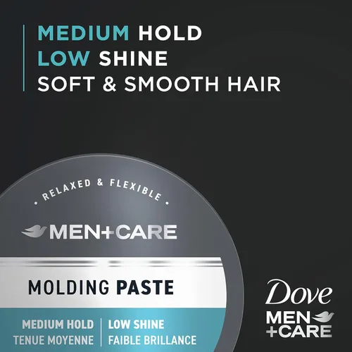 Miniatura 3 de DOVE MEN + CARE Styling Aid - Producto para el cabello para una pasta de cabello esculpida de sujeción media y desodorante antitranspirante de 72