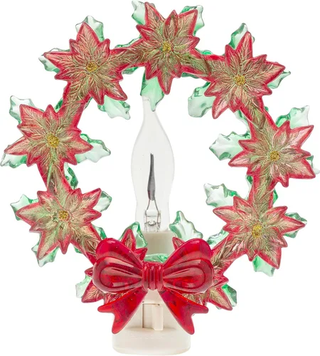 Miniatura 13 de Creative Hobbies Luz nocturna Heavenly Glow Angel - Incluye 5 W C7 y enchufe giratorio con interruptor de encendido/apagado