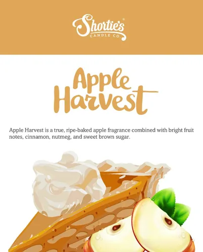 Miniatura 6 de Shortie's Candle Company Apple Harvest Wax Melts - Paquete a granel, fórmula 117-4 barras altamente perfumadas, hechas con aceites naturales