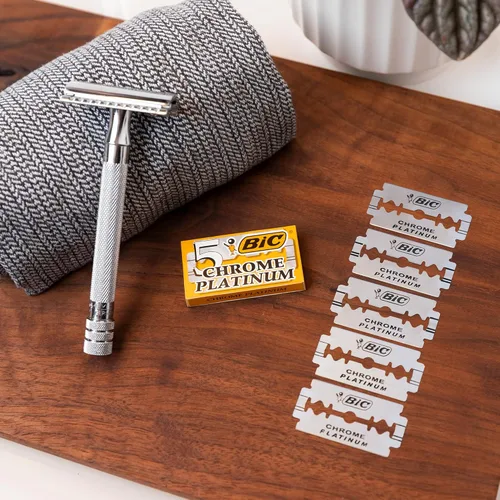 Miniatura 6 de 50 BIC - Cuchillas de afeitar de doble filo, cromo platino