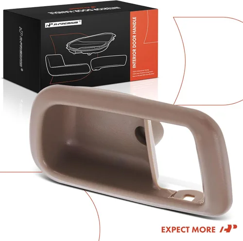 Miniatura 8 de A-Premium Manija de puerta interior delantera izquierda del lado del conductor compatible con Toyota Tundra 2000-2003, Tundra 2004-2006 Pastilla