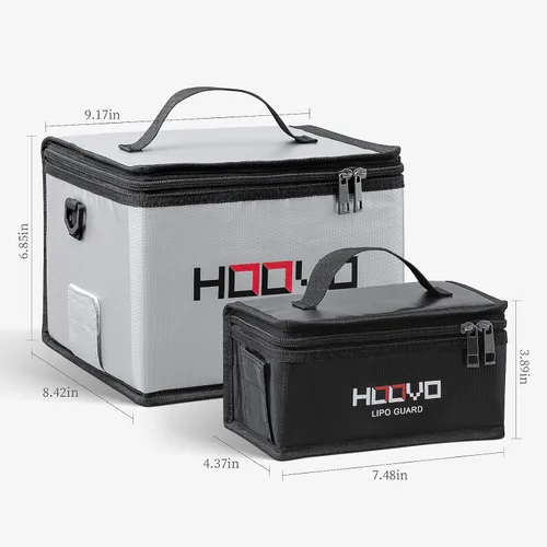 Miniatura 8 de HOOVO 11.1 V 5200 mAh 60C 3S LiPo Batería TR Plug para RC Car RC Truck Avión Helicóptero Barco Coche 2 Paquetes Lipo Bolsa a prueba de explosiones