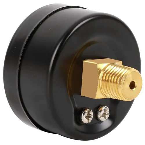 Miniatura 7 de Manómetro de presión de agua para gas y agua (15 psi) escala única con conexión trasera NPT de 1/4