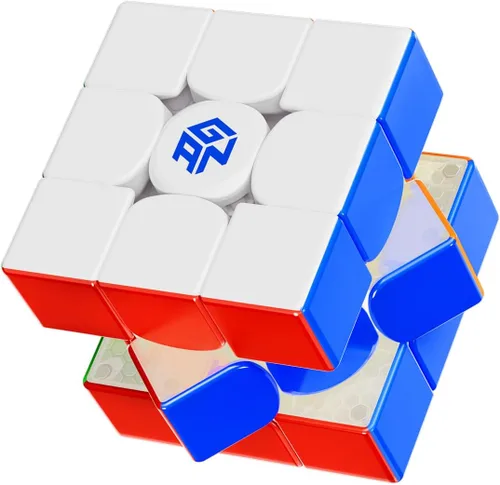 Miniatura 10 de GAN 16 Maglev Max Speed Cube 3x3 Magnético, Cubo de velocidad de estabilidad de potencia, tacto máximo profesional, cubo de velocidad para niños