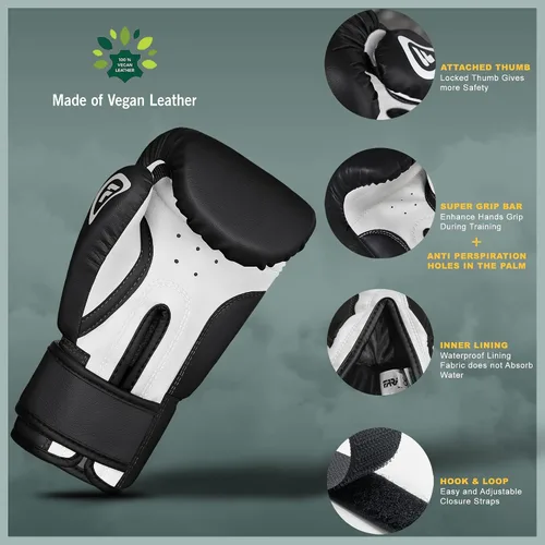 Miniatura 4 de Kids Boxing Gloves for 3-10 Years 4 oz Youth Boxing Gloves Junior Punching Gloves MMA Muay Thai Boys and Girls Training Gloves