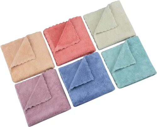 Miniatura 4 de Trapo de microfibra multifuncional para muebles de casa, trapos reutilizables, paños de cocina, paños absorbentes y de secado rápido, 6