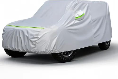 Miniatura 11 de Favoto Funda Impermeable para Automóvil para Todo Clima para Automóviles, 6 Capas de Servicio Pesado para Exteriores Protección contra Lluvia Polvo