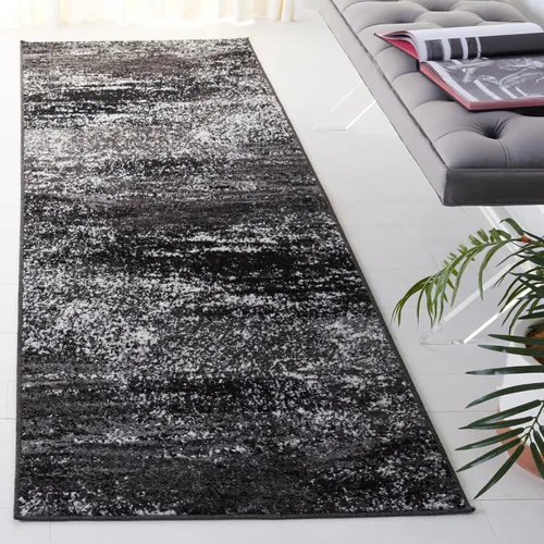 Miniatura 39 de SAFAVIEH, colección Adirondack - Alfombra de 6 x 9 pies, plateada/multicolor, abstracta, moderna, no desprende pelo, de fácil cuidado, para zonas