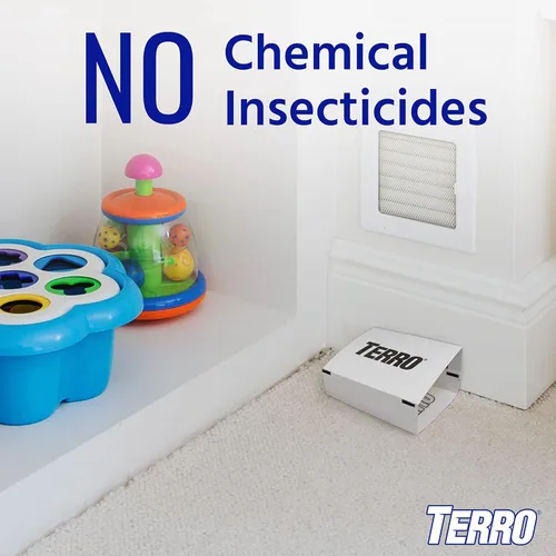 Miniatura 4 de TERRO T3206SR - Trampas no tóxicas para arañas, hormigas, cucarachas, ciempiés e insectos, incluye 12 trampas para insectos en interiores