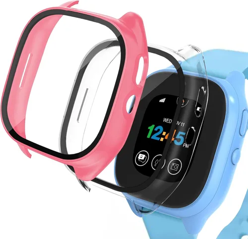 Miniatura 8 de Kuaguozhe Paquete de 2 fundas compatibles con Gizmo Watch 2, protector de pantalla para niños (paquete de 2), funda protectora general