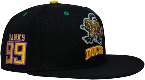 Miniatura 3 de D-5 Mighty Ducks - Gorra ajustable para hombres y mujeres, #96 Conway #99 Banks Unisex Hip Hop Gorra de béisbol