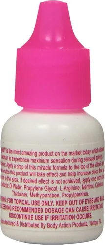 Miniatura 2 de Body Action Gel estimulante Liquid V, 1/3 oz