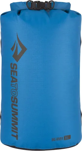 Sea to Summit Big River Dry Bag, Ultra-Durable Roll-Top Dry Storage Azul Real
