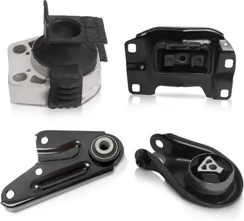 ENA Juego de 4 soportes de motor y trans. Compatible con Mazda 3 5 2004 2005 2006 2007 2008 2009 2010 3 2.0L 2.3L sin Turbo transmisión automática