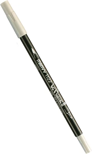Miniatura 22 de Uchida 1122-C-3 Marvy Extra Fine Tip Le Plume II Rotulador de doble punta, azul