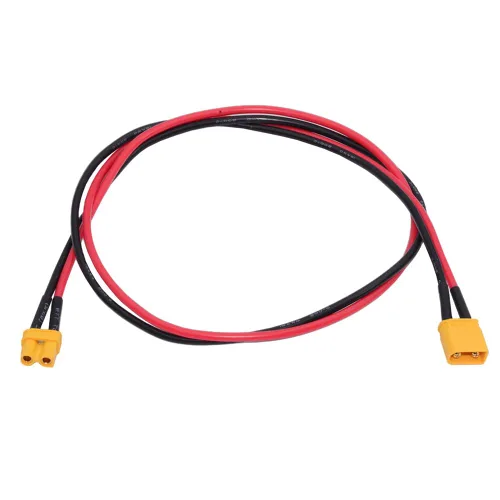 Miniatura 13 de xiwai Cable de extensión XT60 12AWG hembra a conector hembra para estación de energía de batería RC con panel solar (1.6 pies)