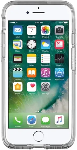 Miniatura 4 de OtterBox SYMMETRY CLEAR SERIES - Funda para iPhone 8 y 7, Empaque de fábrica