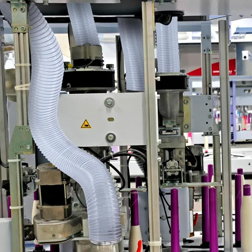 Miniatura 5 de Yaocom Manguera de recolección de polvo de PVC de 6 pulgadas y 30 pies con abrazaderas de acero inoxidable, flexible y transparente al vacío
