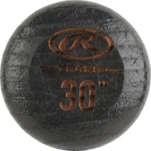 Miniatura 3 de Rawlings Rawlings Bate de béisbol de madera juvenil Ceniza Varios tamaños y colores Negro Y242 Serie Adirondack