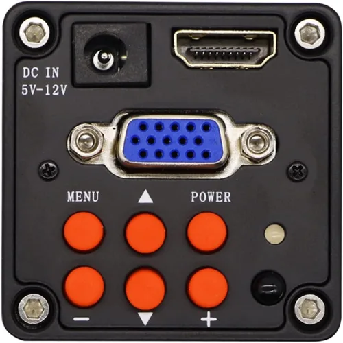Miniatura 4 de Kit de microscopio 1080P USB Cámara de microscopio digital industrial con montaje en C para adaptadores de lente de microscopio binocular trinocular