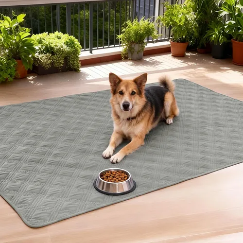 Miniatura 9 de hyha Manta impermeable para perros, manta reversible para cama de mascotas, funda suave para sofá/sillón lavable para perros, fundas impermeables