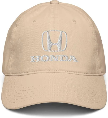 Miniatura 2 de Honda Sombrero de béisbol ajustable con logotipo H blanco, Azul marino