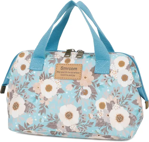 Miniatura 25 de Bolsa de maquillaje Smrcom Bolsa de cosméticos para mujeres y niñas Bolsa de maquillaje de viaje Bolsa de aseo con cremallera Bolsa organizadora