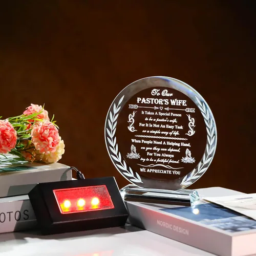 Miniatura 5 de Regalos para la esposa del pastor (esposa del pastor - Olive+LUZ LED)