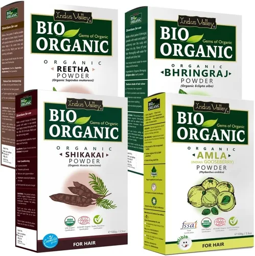 Miniatura 11 de INDUS VALLEY Polvo de raíz de regaliz 100% orgánico, polvo de mulethi puro natural Yashimadhu Regaliz Glycyrrhiza Glabra Cuidado del cabello